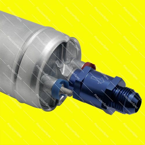 M12x1.5 to an8 8an spring type one way check valve for bosch fuel pump - blue