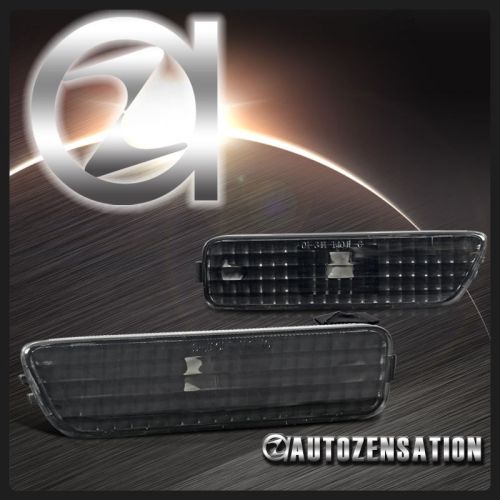 Depo 99-05 vw mk4 golf jetta black side marker bumper lights