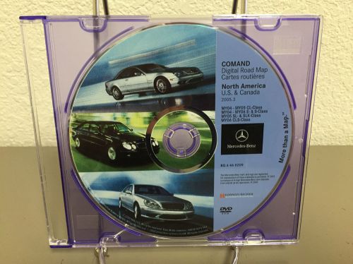 2004 2005 2006 mercedes e320 e350 e500 e55 amg navigation dvd map u.s canada