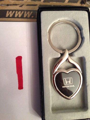 I love honda accord civic del sol crv metal key chain keychain steel prelude