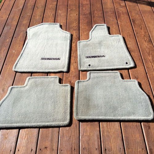 Factory original 2008 tundra floor mats - carpet