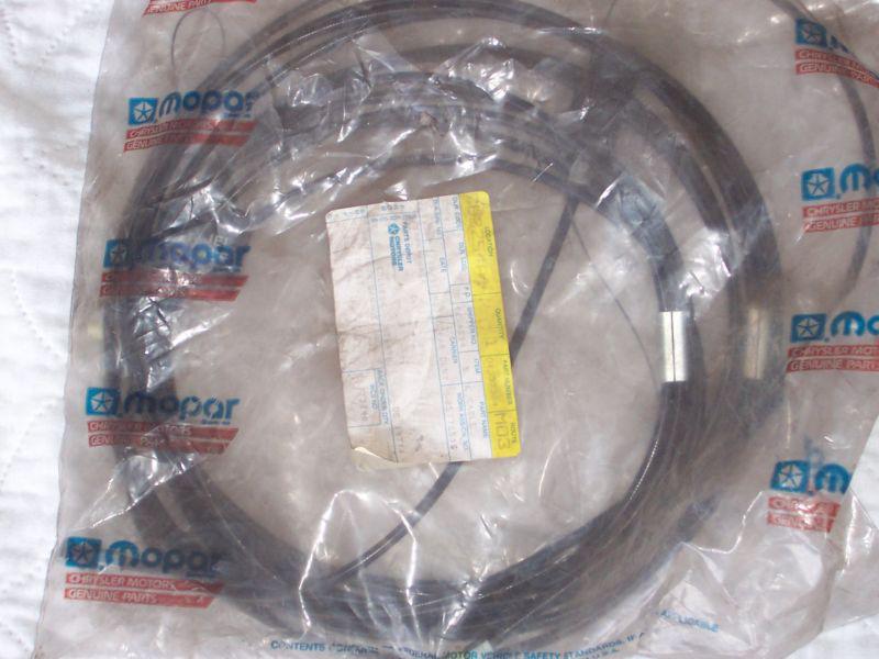 1985-1989 fuel release cable nos mint lebaron gts  