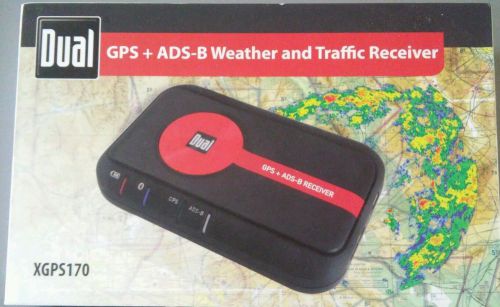 Dual ads-b weather and traffic receiver xgps170