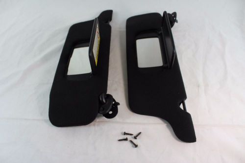 1998 ford mustang coupe sun visors black oem