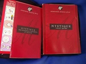 1995 mercury mystique oem factory owners manual with cover 95
