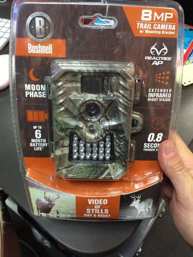 Bushnell trail cam hd 8mp camera 119533cw brand new sealed