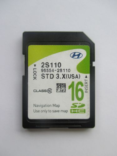 2014 2015 hyundai tucson navigation sd card map data 16gb gps oem 96554-2s110