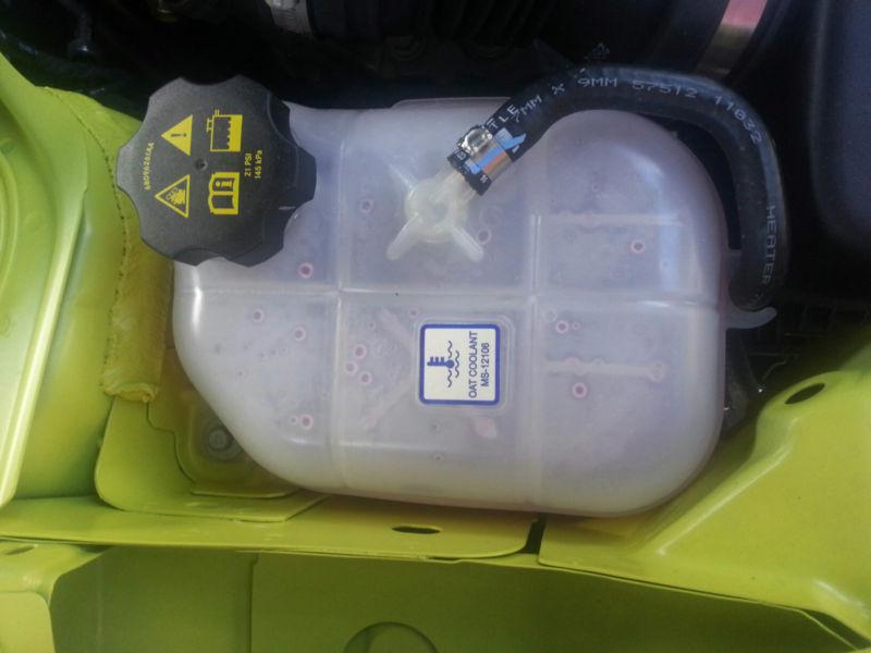 2013 13 dodge dart coolant reservoir oem