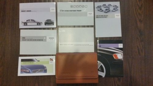 2006 volvo s60 r owners manual with case