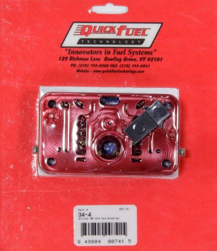 Quick fuel technology holley 4150/quick fuel carburetors metering block p/n 34-4