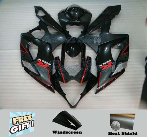 Fit for suzuki new fairing gsxr 1000 k5 2005-2006 injection bodywork mold s25