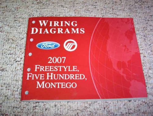 2007 mercury montego electrical wiring diagram manual luxury premier cvt 3.0l v6