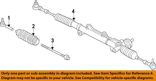 Chevrolet gm oem 92227430 tie rod/steering tie rod end