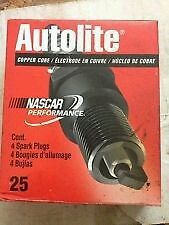 Autolite copper core spark plugs #25 (4 pack)