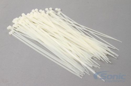 Xscorpion ct8w 8&#034; nylon zip ties - 100pcs per bag