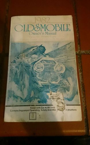 1982 oldsmobile cutlass and cutlass cruiser owners manual