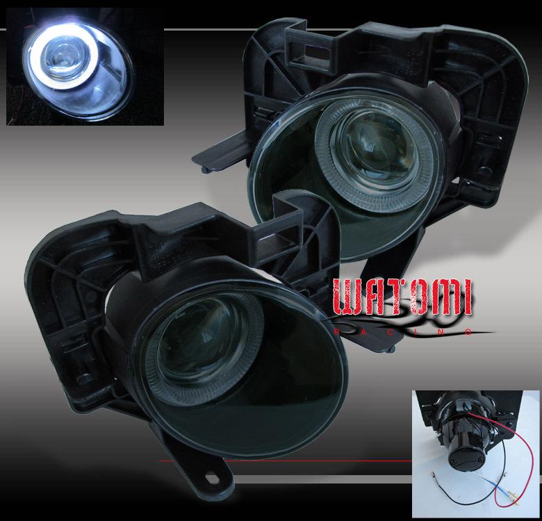 07-09 nissan altima halo projector fog lights smoke 08