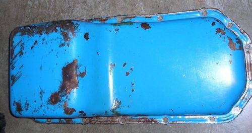 364 425 !! buick nailhead rear sump oil pan !!! nice shape 57 58 + free ship