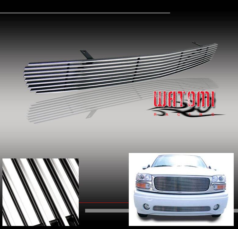 02-06 gmc sierra c3/01+yukon denali bumper grill grille