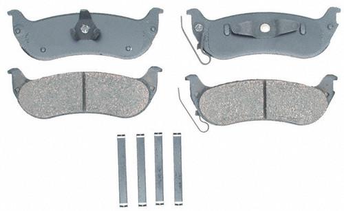 Raybestos atd998c brake pad or shoe, rear-advanced technology brake pad