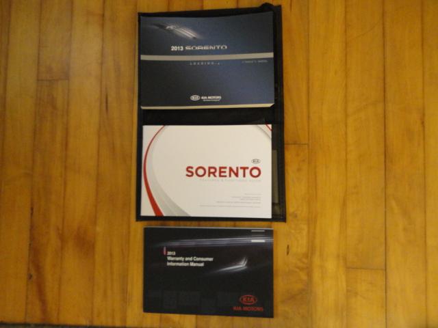 2013 kia sorrento owners manual