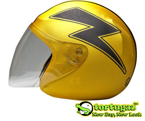 New lightning open face 3/4 motorcycle helmet cover fashion style free shipping