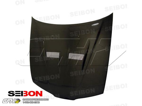 Seibon carbon fiber xt-style carbon fiber hood kit auto body honda prelude 92-96