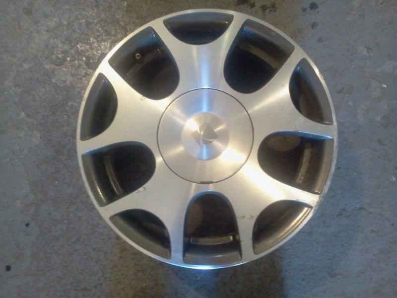 * 15 inch factory alloy rim - saturn / s series / ion / 1996-2005 / machined