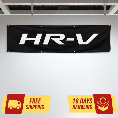 For honda hr-v fans 2x8 ft flag birthday gift banner