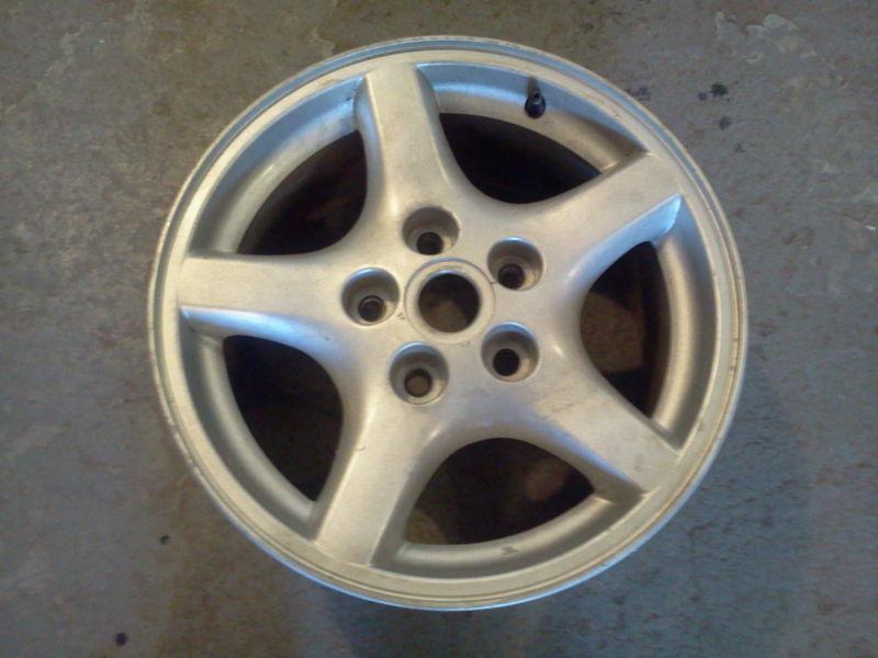 * 16 inch factory alloy rim - pontiac firebird / trans am / 1993-2002 / silver