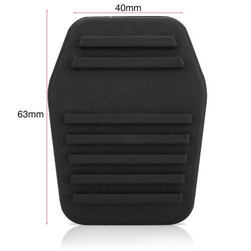 2 * pedal pads rubber cover clutch brake fit for ford transit mk6 mk7 2000-2004