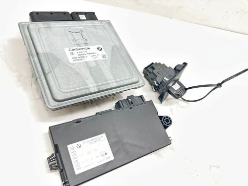 Bmw 3 e90 e91 2009 petrol engine ecu kit and lock set 7595179 bmo12349