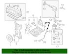 Oem new 2006-2013 mazda 3 cx7 touring engine oil dip stick level gauge l3k910450