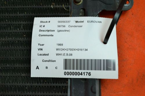 Vw t4 eurovan ac condenser 7d0 820 413b