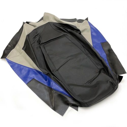 Yamaha, seat cover gray/blue 8kc-f470f-60-00, 18 sidewinder mtx