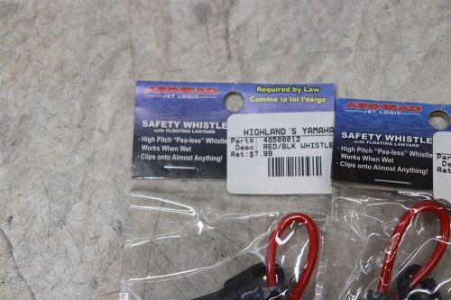 2-pack yamaha waverunner lift jacket whistle tether