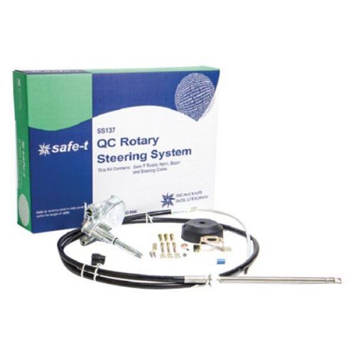 Seastar solutions ss13717 - safe-t qc™ rotary steering kit with 17&#039; single