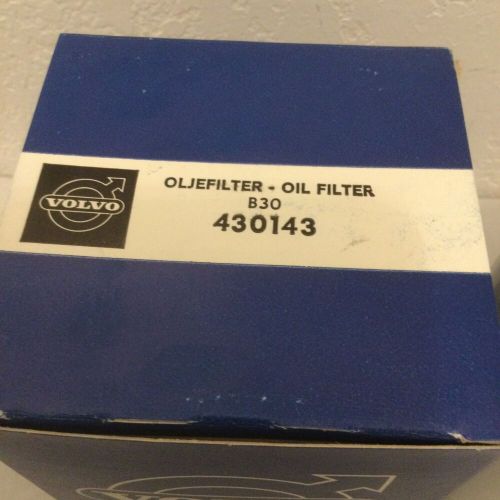 Genuine volvo oem original oil filter 430143 penta marine b30