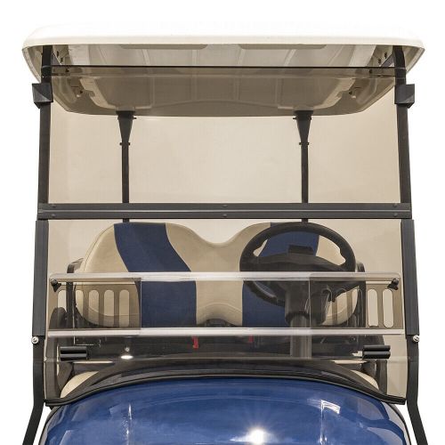 Yamaha g29 drive (07-16) tinted vented fold down golf cart windshield - us made