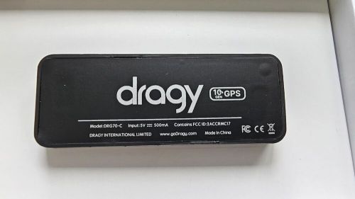 New dragy 2.0 drg70-c performance gps based vehicle speed acceleration meter