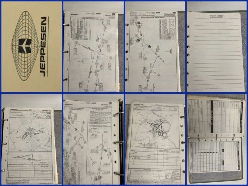 Jeppesen airway 2-manuals &amp; 8-low alt planning/enroute charts–late 70-early 80s