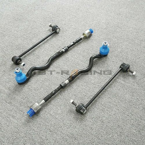 L/r tie rod end assembly + front stabilizer link for bmw e46 323 325 328 no xi