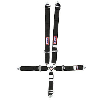 Rjs safety 5pt harness system q/r bk ind bolt 3in sub 1032501