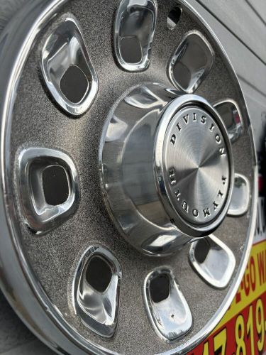 1968  barracuda plymouth 9 slot black hubcaps 4 14”beautiful rareoem p/n 2881781
