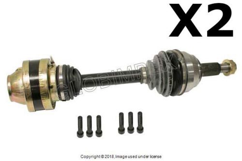 Porsche cayenne (2003-2010) axle shaft assembly front left and right (2) dss