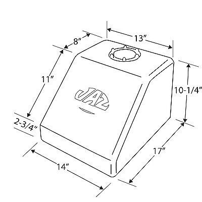 Jaz 8-gallon pro drag fuel cell 220-108-01