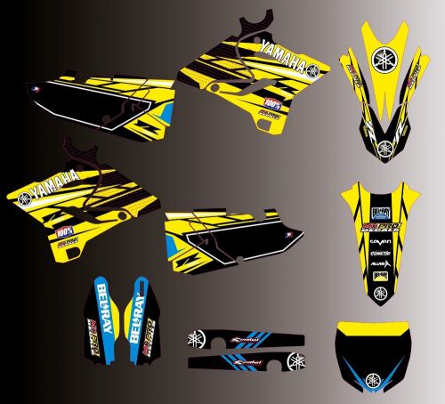 Fits yamaha yz 125 250 mx motocross 2015 2016 2017 2018 2019 2020 graphic kit