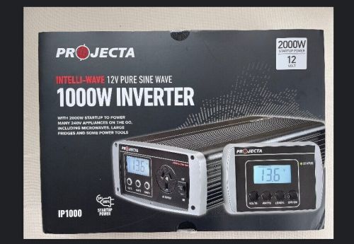 Projecta ip1000 intelli-wave 12v-240v pure sine wave inverter