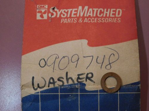 Omc johnson evinrude 909748 washer new genuine oe 0909748 very fast free ship!!!