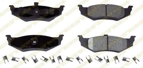 Monroe gx658 brake pad or shoe, rear-monroe prosolution ceramic brake pad